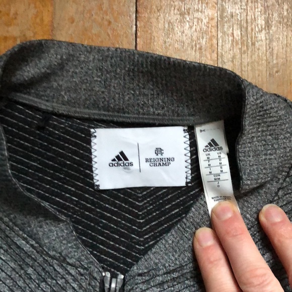 Adidas ‘Reigning Champ’ Bomber Jacket - Picture 2 of 3